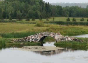 Steinbrücke zwiischen Massey und Espanola, Ontario