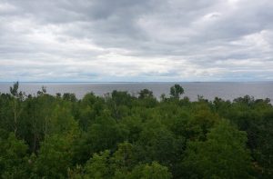 Blick auf den Lake Nipissing, Ontario